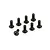 RGT 4x10mm Fine Thread Button Head Screws 8Pcs R86691