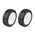 Team Associated 2.2" RB10 Front Tyres on White Dish Rims - Glued Wheels 2Pcs 72018