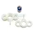 RPM Dyeable White T/E-Maxx Steering Hub Set 80031
