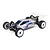 Losi Micro-B 2S RC Buggy Electric 2WD 1/24 Scale RTR - Silver LOS00007T2