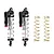 GPM Aluminium 177mm Front Piggyback Shocks 2Pcs - Silver MAKX177F/LA-S-S