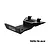 A black GPM Racing aluminium front skid plate for RC vehicles, featuring a branded front lip and mounting tabs against a white background.