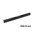 A black GPM Racing aluminium centre chassis T-bar brace for RC vehicles, shown against a plain white background.