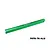 A green GPM Racing aluminium centre chassis T-bar brace for RC cars, featuring a T-shaped profile with mounting holes at each end.