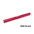 A red anodized aluminium T-bar chassis brace by GPM Racing, featuring a T-shaped profile and mounting holes at each end.