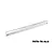 A silver GPM Racing aluminium T-bar chassis brace for RC cars, featuring a machined metal finish and laser-etched branding.