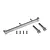 GPM Aluminium Rear Bumper - Silver TRX4330RB-S