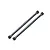 Two grey aluminium RC steering rods with ball joints at each end, positioned diagonally against a white background.