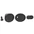 RPM Black 1/10 Side Exit Model Exhaust Tips 70292