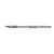 Excel Tools K1 light duty hobby knife with a silver metal handle and a sharp pointed blade.