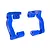 Traxxas Aluminium Steering Hub Carriers (C-Hubs) 2Pcs - Blue 10733-BLUE
