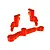 Traxxas Aluminium Steering Bell Crank/Drag Link Assembly - Red 10743-RED