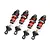 Traxxas Aluminium Mini GTR Long Shocks 4Pcs - Red 10765-RED