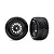 Traxxas 2.1/2.6" Gravix Front Tyres on Grey Mini XRT Rims - Glued Wheels 2Pcs 10772-GRAY