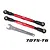 Traxxas Tubes 102mm Aluminium Toe Links 2Pcs - Red 8547R