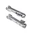Traxxas Rear Sway Bar Arms 2Pcs - Satin Black Chrome 8597X