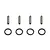 Team Associated Drive Pins and Spacers Set 8Pcs 21096