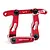 Yeah Racing Aluminium Steering Bellcrank and Drag Link Assembly - Red KYFZ-020RD