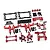 Yeah Racing Aluminium Essential Conversion Kit - Red KYFZ-S02RD