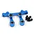 Yeah Racing Aluminium Steering Bellcrank and Drag Link Assembly - Blue TADT-004BU