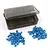 Yeah Racing Aluminium Complete Screw Set with Mini Box - Blue TSAS-0042BU
