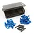 Yeah Racing Aluminium and Titanium Complete Screw Set with Mini Box - Blue TSAS-0043BU