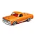 Losi 1972 Chevy C10 V100 RC Pickup Truck Electric AWD 1/10 Scale RTR - Orange LOS03034T1