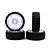Team Powers 1/10 34R Treaded Tyres on Spoked Rims - Glued Wheels 4Pcs TPR-TPG-FW6TT34-H