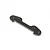 A Rovan carbon fibre front lower suspension arm pin brace with four mounting holes against a white background.