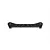 A flat, carbon fibre RC suspension arm brace with a checkered weave pattern and multiple mounting holes, isolated on a white background.