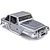 HSP 1/8 Truck Painted Silver Body Shell 09115