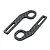INOV8 Carbon Fibre X-Lite Horizontal Rear Body Mount Extensions 2Pcs IN8-20003