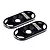 INOV8 Aluminium X-Lite Wing Buttons 2Pcs - Black IN8-40002