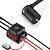 Hobbywing QuicRun WP10BL60 G2 ESC and 3652SL 4000kV brushless motor combo set on a white background.