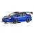 Kyosho Mini-Z MA-020 Subaru Impreza WRX with GT Wing RC Drift Car Electric 4WD RTR - Metallic Blue 32653BL