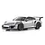 Kyosho Mini-Z MR-04 Porsche 911 GT3 RS GT RC Car Electric RWD RTR - Metallic Silver 32358S