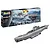 Revell 1/144 scale German Submarine Type IX C/40 U190 plastic model kit box and assembled model on a stand.