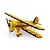 E-Flite RC Plane UMX Waco 550mm 3D Aerobatic BNF Basic with AS3X and Safe Select Technology - Yellow EFLU53550Y