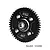 GPM Steel 46T 1Mod Spur Gear SLE046TS-BK