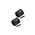 GPM Aluminium Rear Wheel Hex Adapters - Black MYT010/12.5-BK