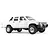 WPL D64 Hilux RC Rock Crawler Electric 4WD 1/16 Scale RTR - White D64