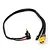 Yeah Racing charging lead with XT60 connector, balance plug, and three angled bullet plugs on a white background.