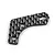 Yeah Racing Carbon Fibre 2.25mm Shock Stay - Silver TAF1-009BK/SV