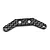 Yeah Racing Carbon Fibre 2.0mm Roll Spring Mount - Silver TAF1-006BK/SV