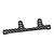 Yeah Racing Carbon Fibre 2.0mm Rear Wing Mount - Silver TAF1-002BK/SV