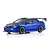 Kyosho Mini-Z Subaru Impreza WRX with GT Wing ASC Painted Body Shell - Blue MZP483BL
