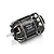 Hobbywing XeRun V10 G4R 13.5T sensored brushless motor in black with gold-plated solder tabs.