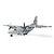 E-Flite RC Plane EC-1500 Twin Cargo 1.5m Military BNF Basic with AS3X and Safe Select Technology EFL15750
