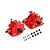 Rovan Red Aluminium Front & Rear Complete Gearbox 87172A