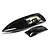 Pro Boat Hull and Canopy Set - Black PRB281096